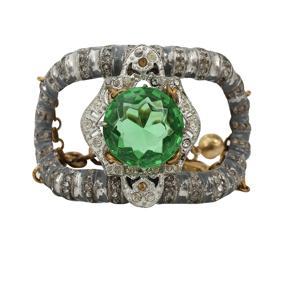 100 Year Center Stone Vintage Bracelet