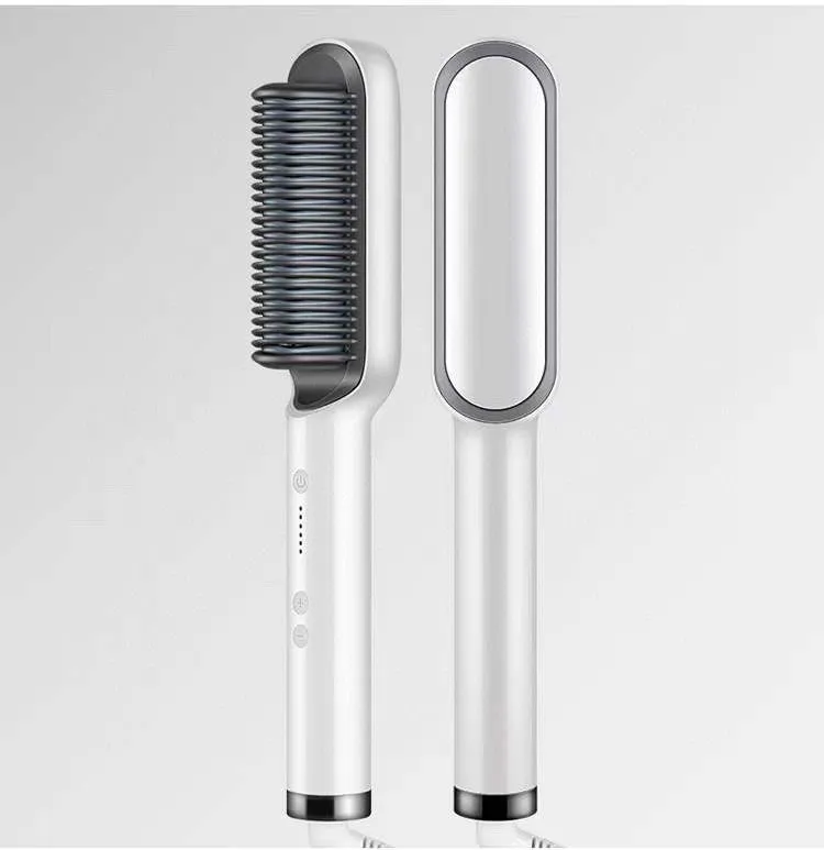 2 In 1 Hair Straightener Hot Comb