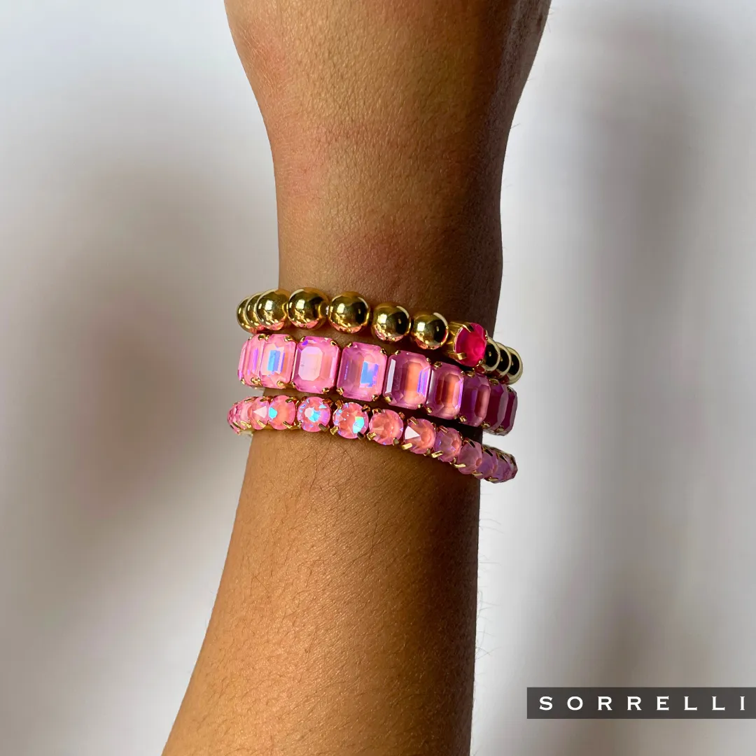 7 inch Octavia Stretch Bracelet - BFM30BGLRD