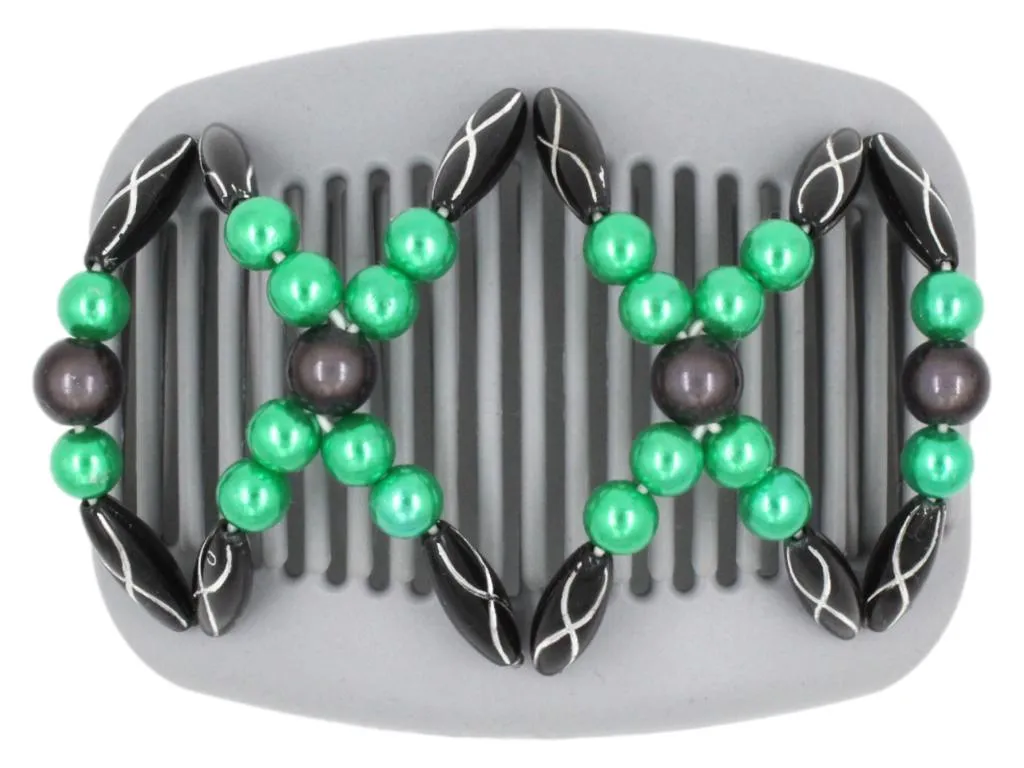 African Butterfly Hair Comb - Dalena Gray 34