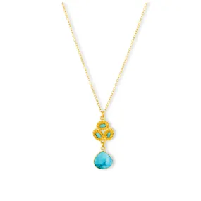 Anika Necklace Turquoise