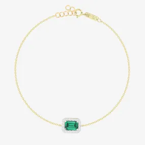 Annie Bracelet in Emerald and Diamond