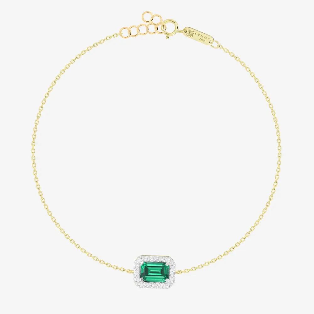 Annie Bracelet in Emerald and Diamond