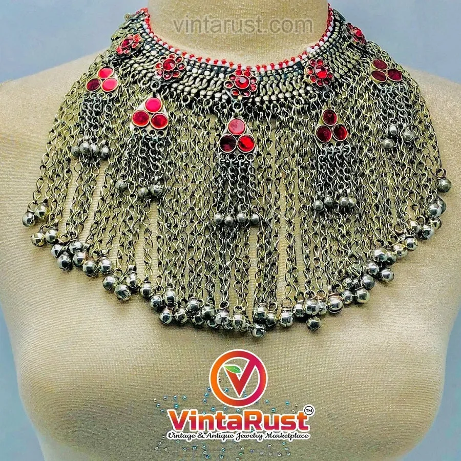 Antique Massive Tribal Jewelry Set
