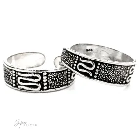 Bali Design Adjustable Toe Ring