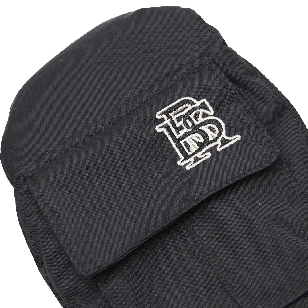 BSR POCKET SNOWBOARD GLOVE LOGO BLACK