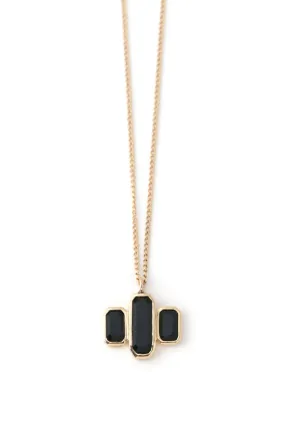 Cityscape Triple Spinel Necklace