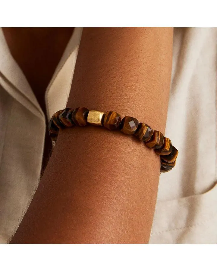 Dean Davidson Nomad Beaded Tiger's Eye Bracelet