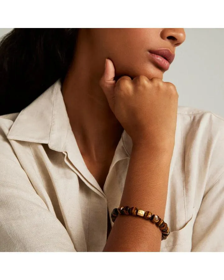 Dean Davidson Nomad Beaded Tiger's Eye Bracelet