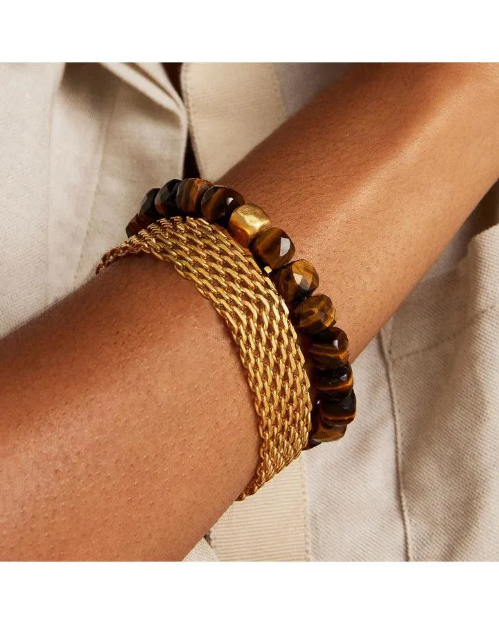 Dean Davidson Nomad Beaded Tiger's Eye Bracelet