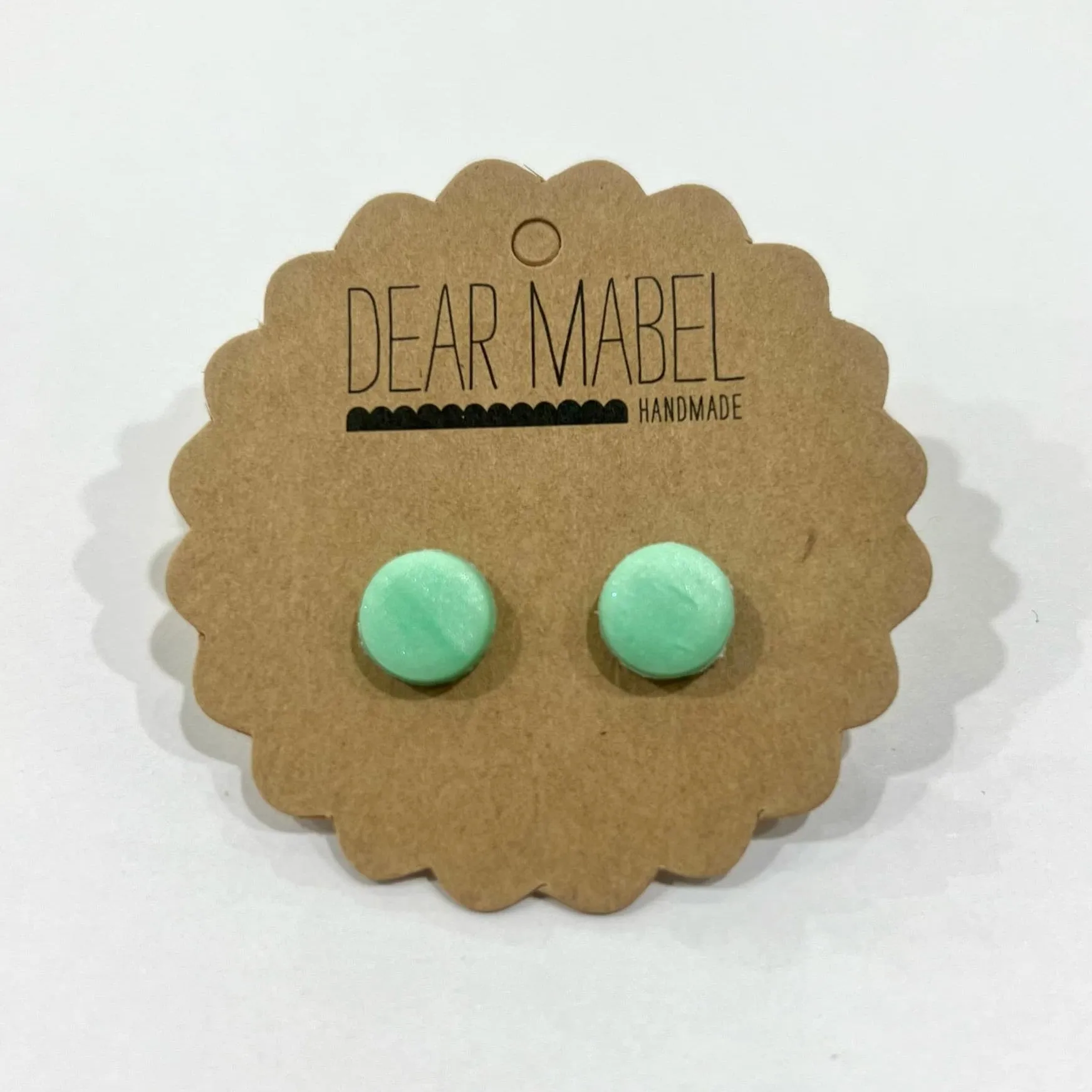 Dear Mabel Handmade - Single Colour Studs