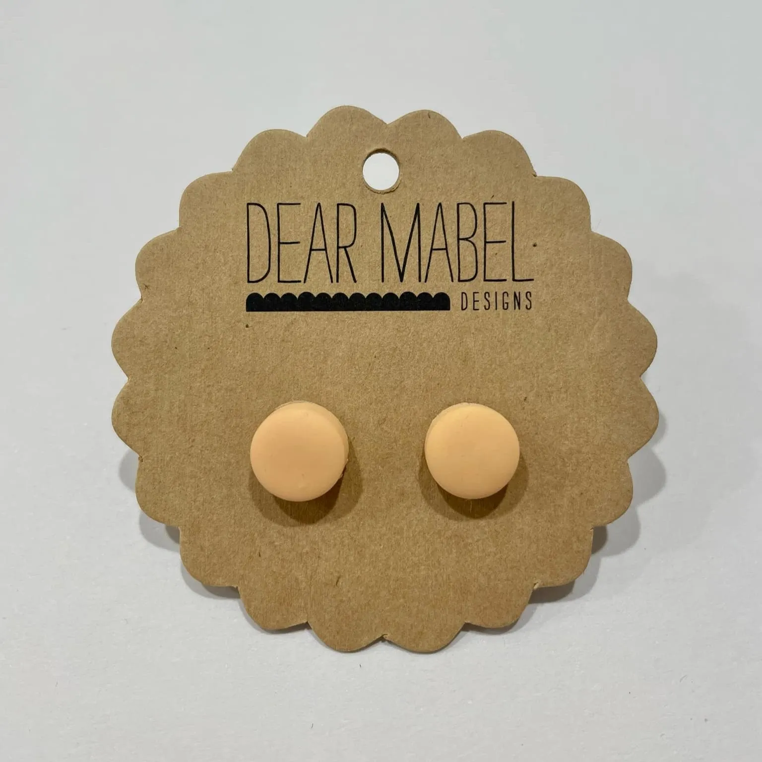 Dear Mabel Handmade - Single Colour Studs