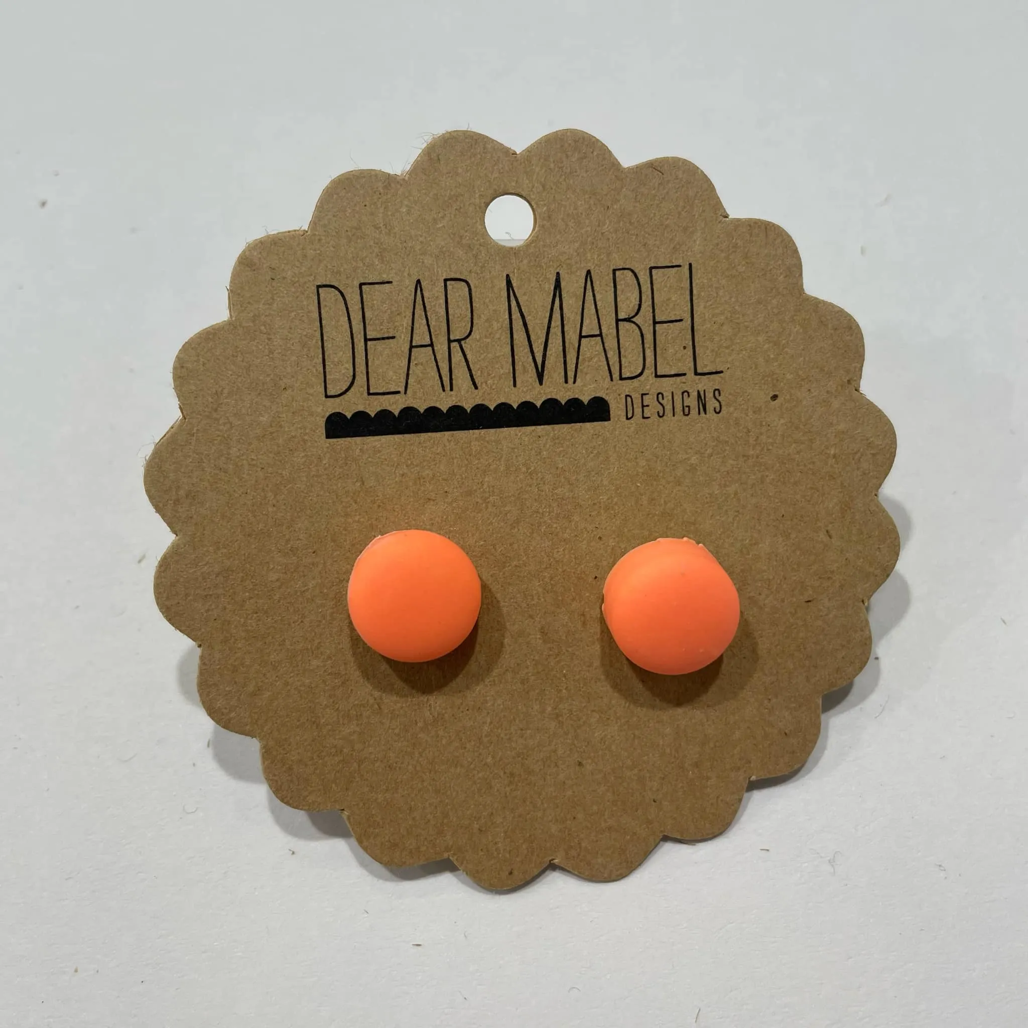 Dear Mabel Handmade - Single Colour Studs
