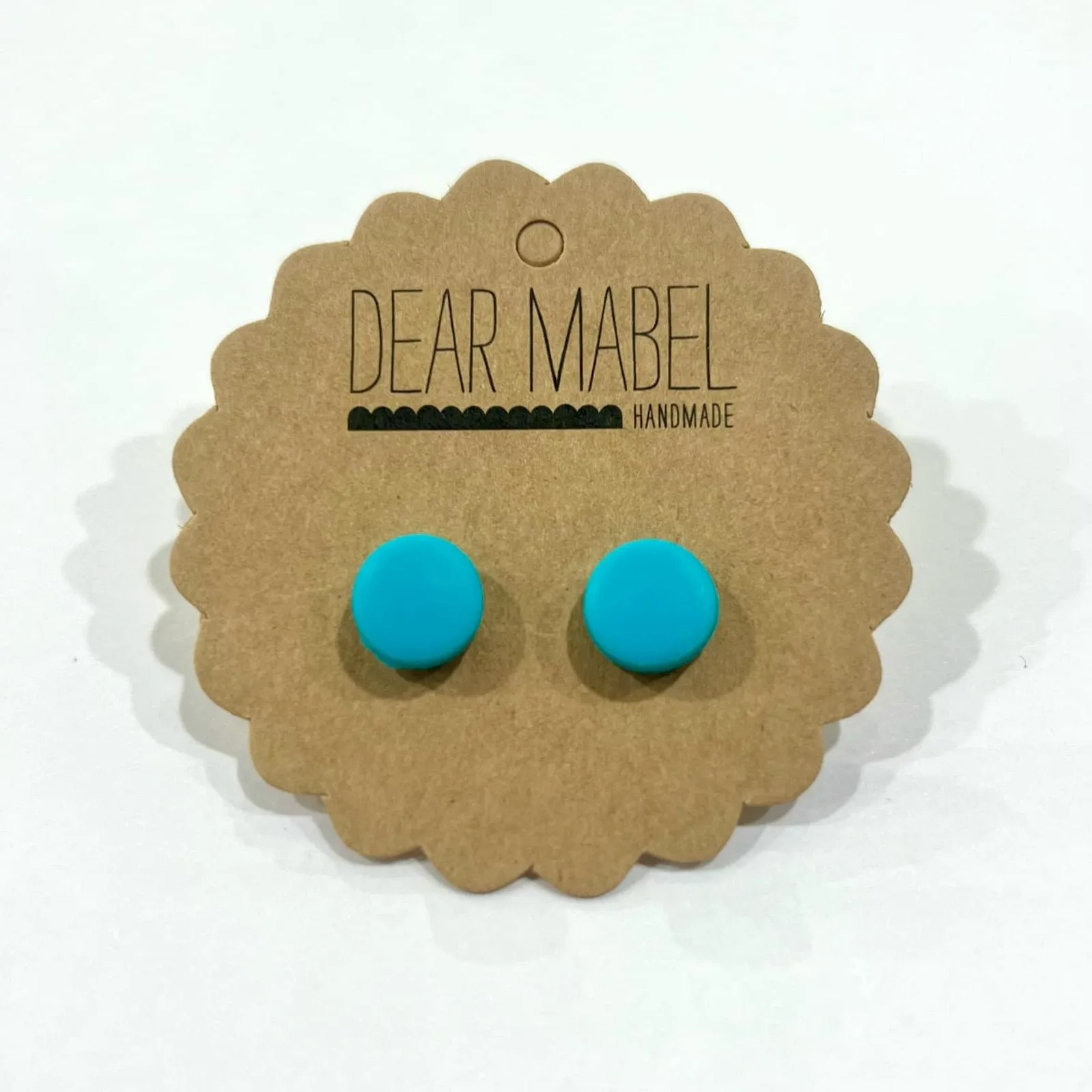 Dear Mabel Handmade - Single Colour Studs