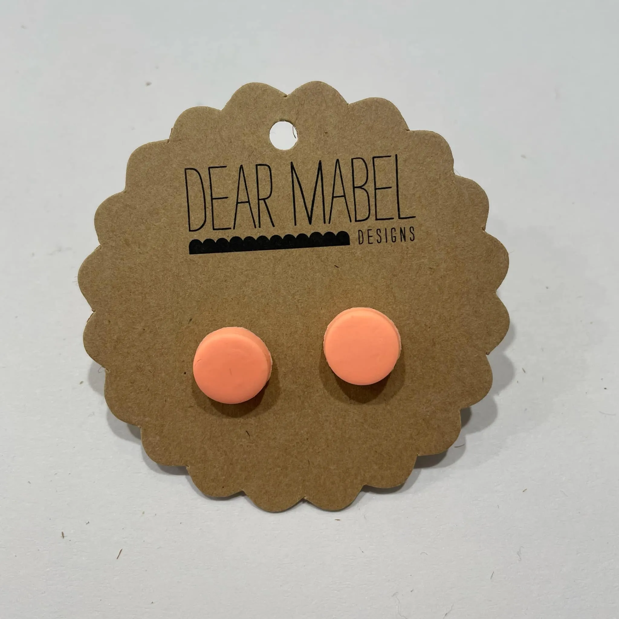 Dear Mabel Handmade - Single Colour Studs