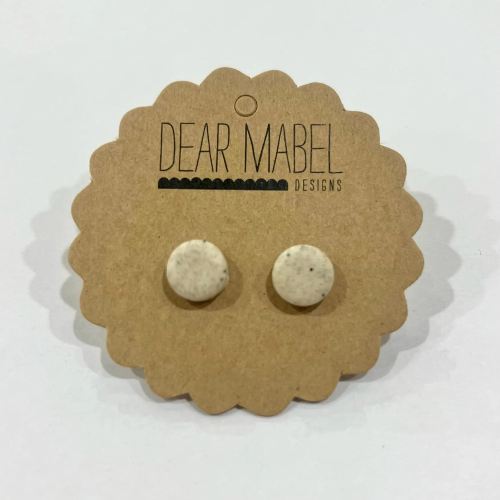 Dear Mabel Handmade - Single Colour Studs