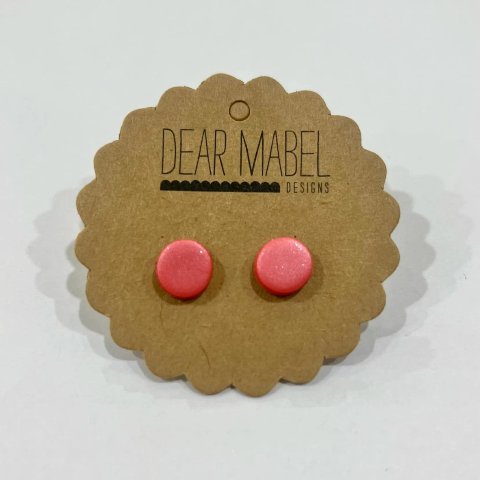 Dear Mabel Handmade - Single Colour Studs