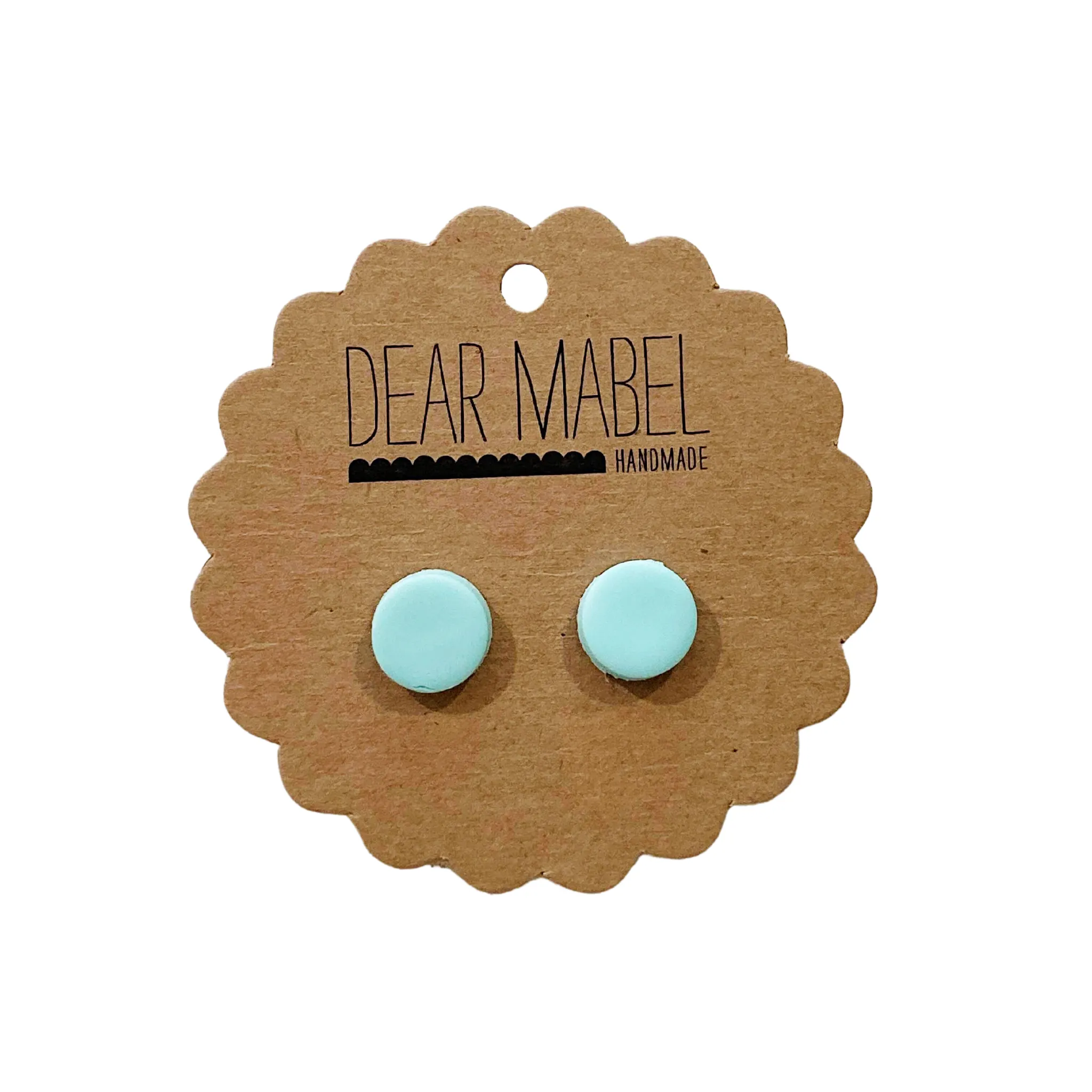 Dear Mabel Handmade - Single Colour Studs