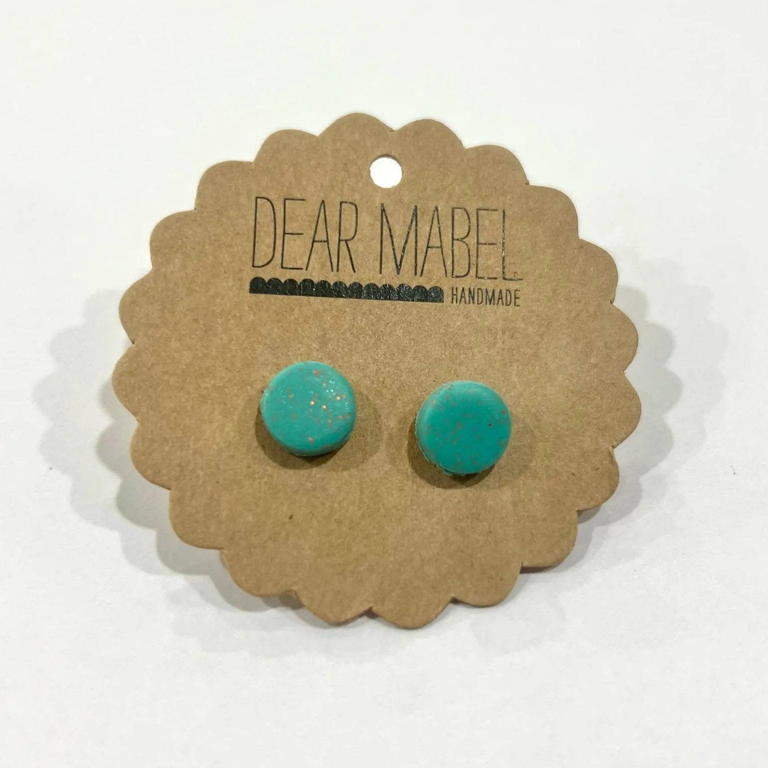 Dear Mabel Handmade - Single Colour Studs