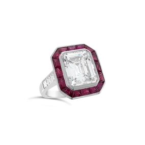 Diamond & Ruby Ring