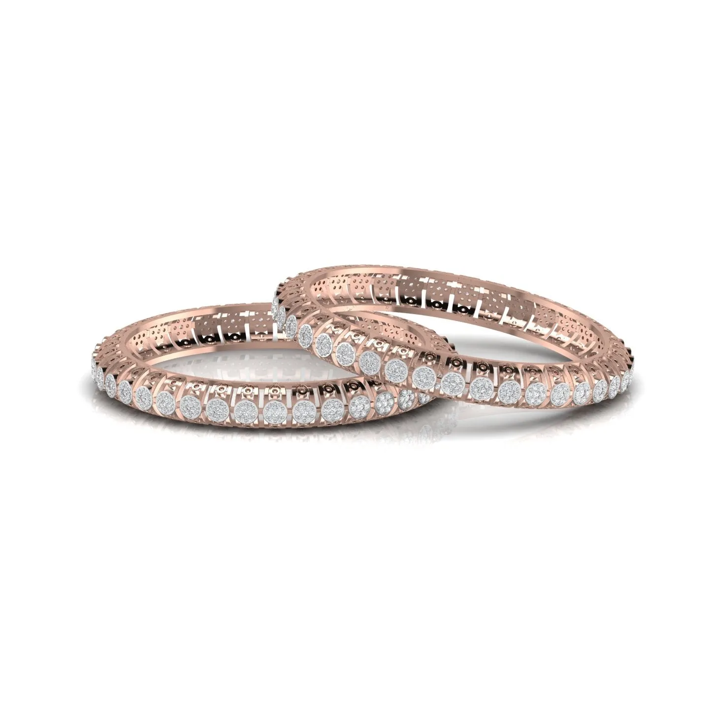 Elegant look 925 Silver Bangle