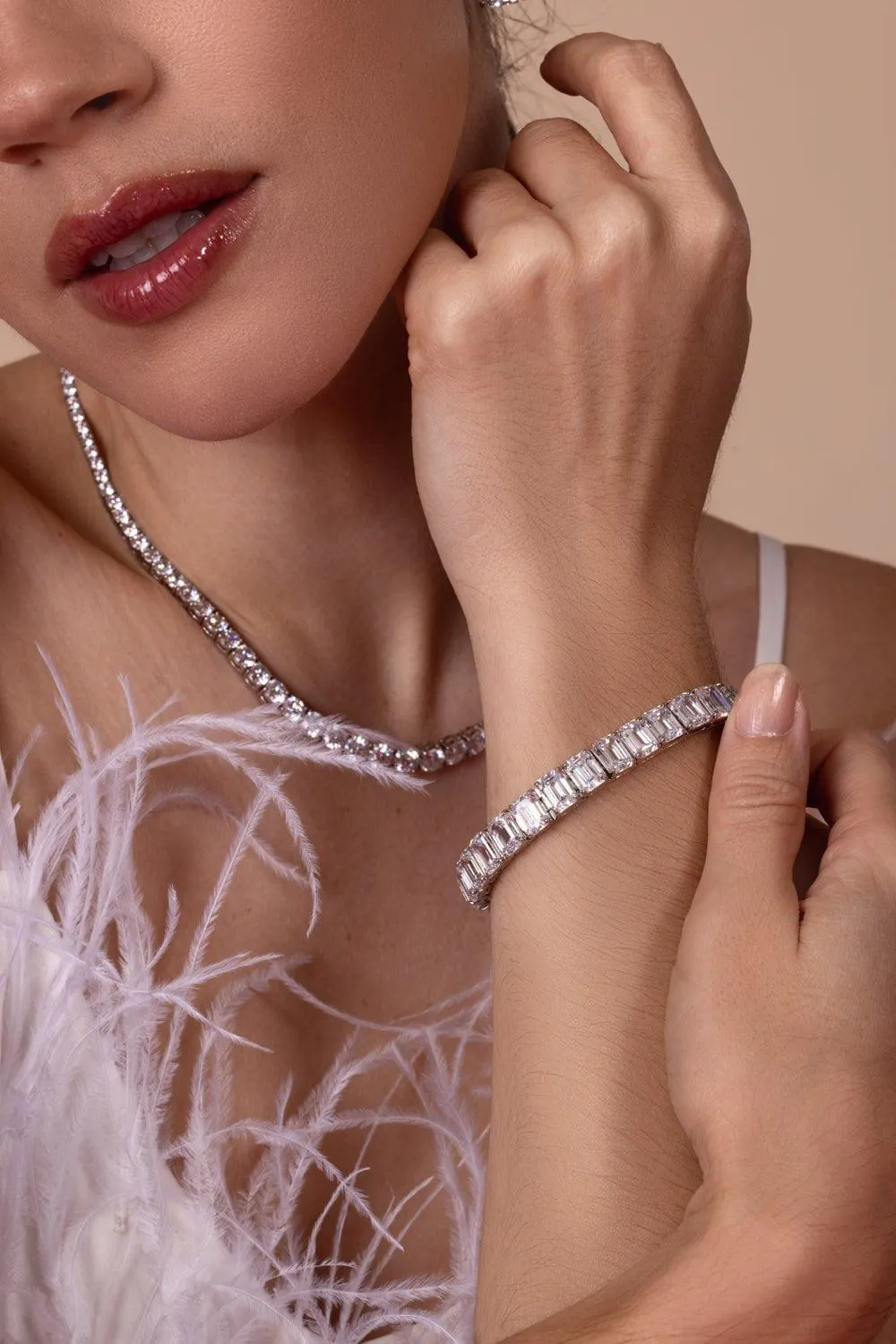 Emerald Cut CZ Bracelet