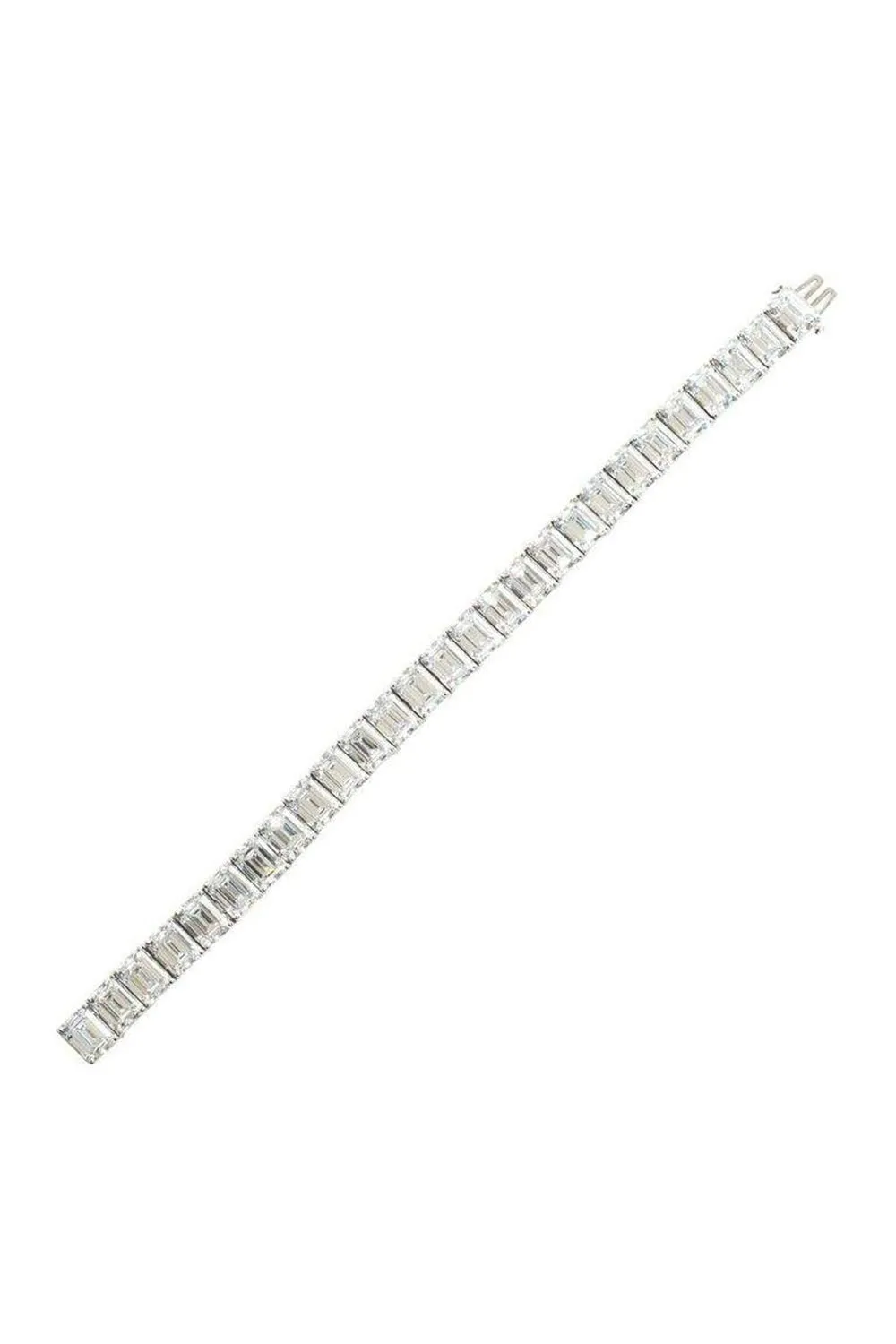 Emerald Cut CZ Bracelet