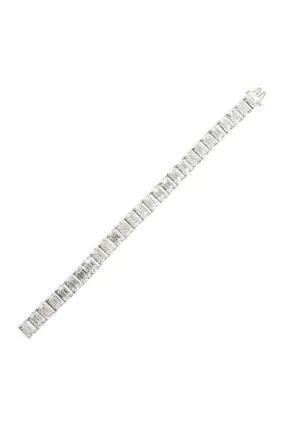 Emerald Cut CZ Bracelet
