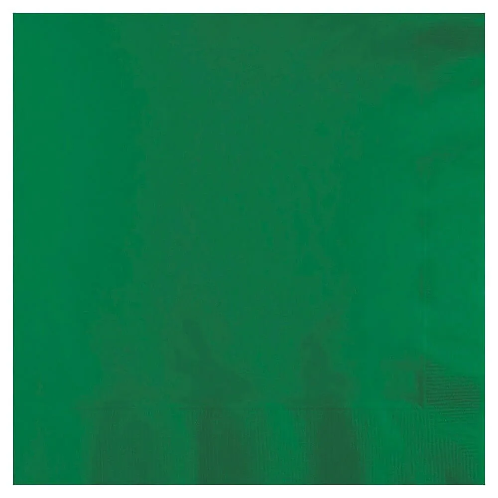 Emerald Green Lunch Napkins