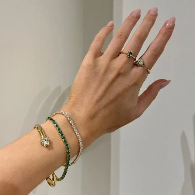 Emerald Tennis Bracelet