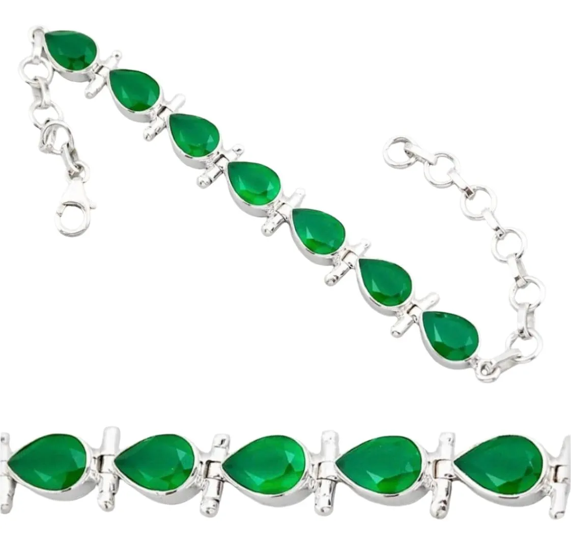 Enigma Emerald Bracelet