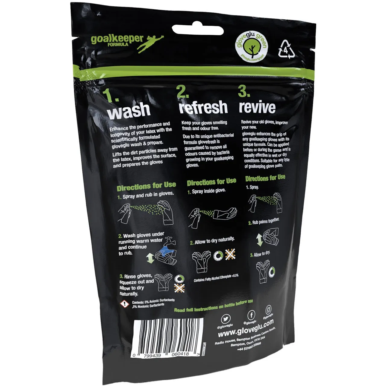 GloveGlue  Goalkeeping Glove Care System Pack