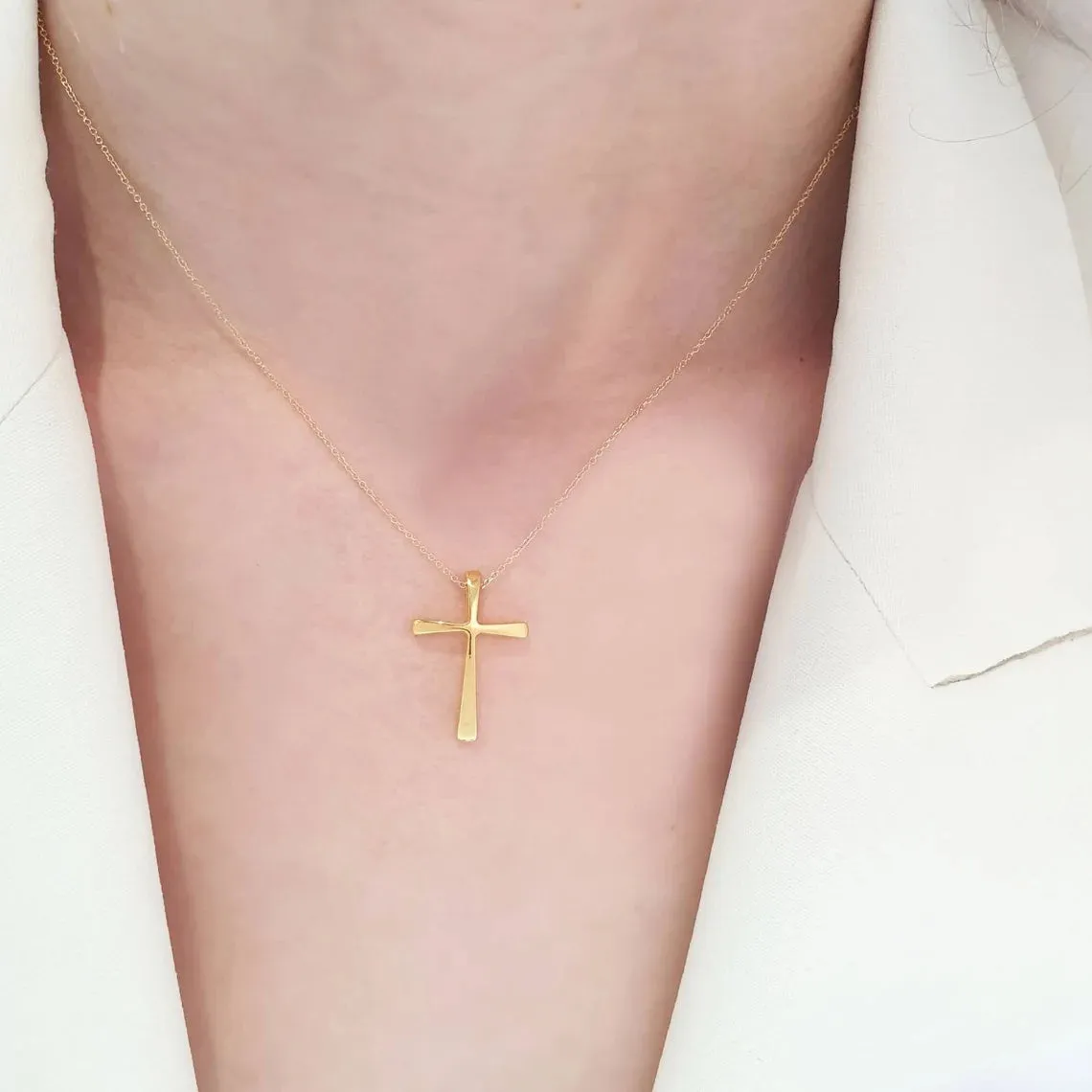 Gold Cross Necklace