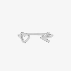 Heart & Arrow Toe Ring