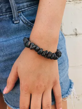 Hematite Bracelet // Matte
