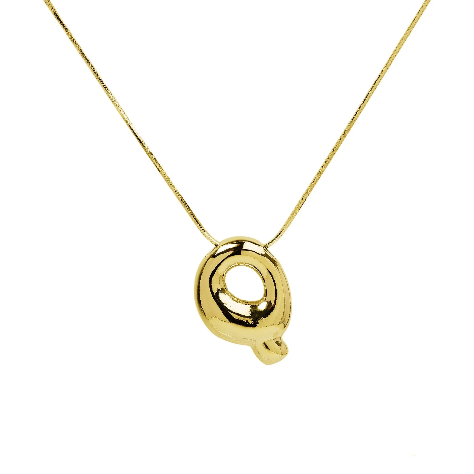 Initial Waterdrop Necklace