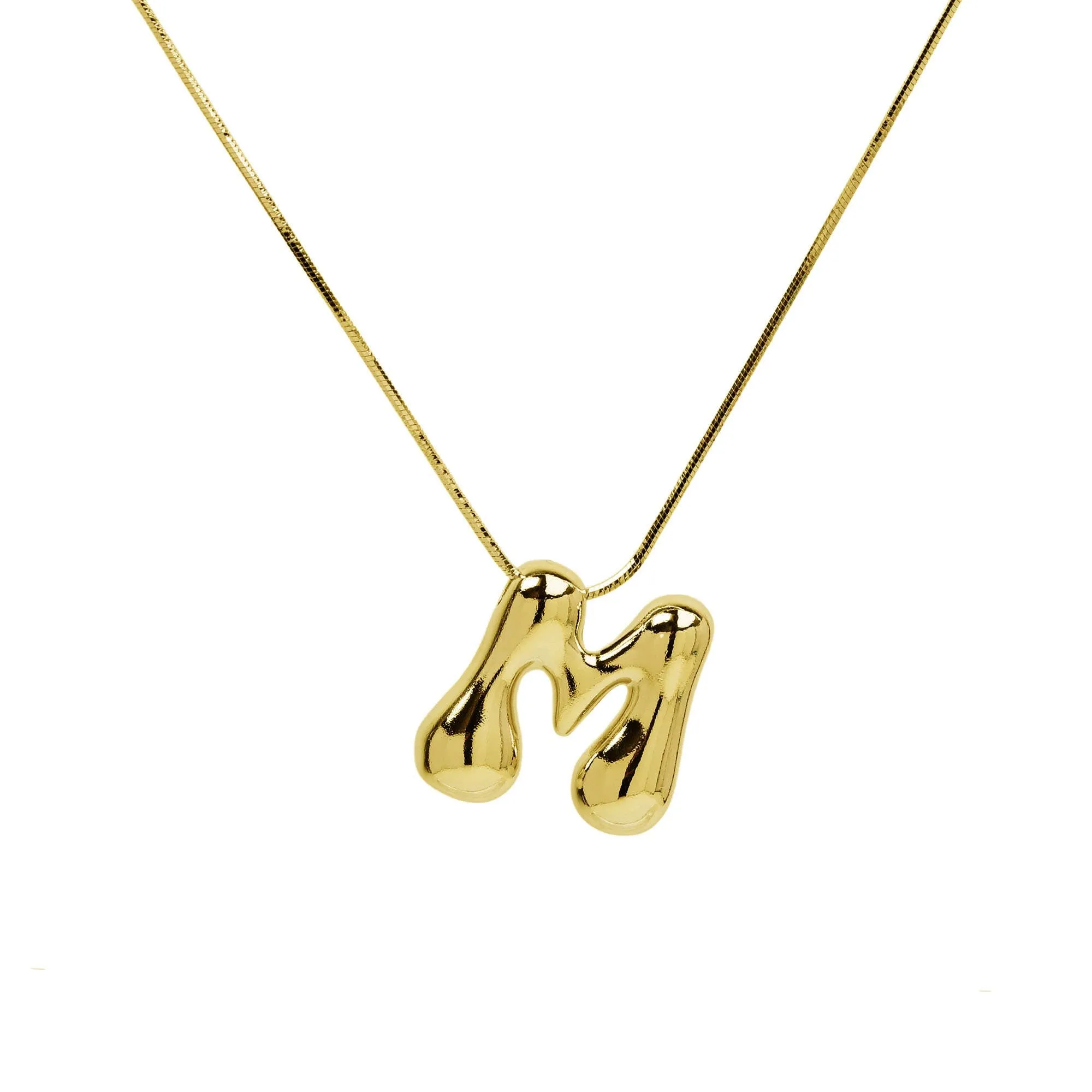 Initial Waterdrop Necklace