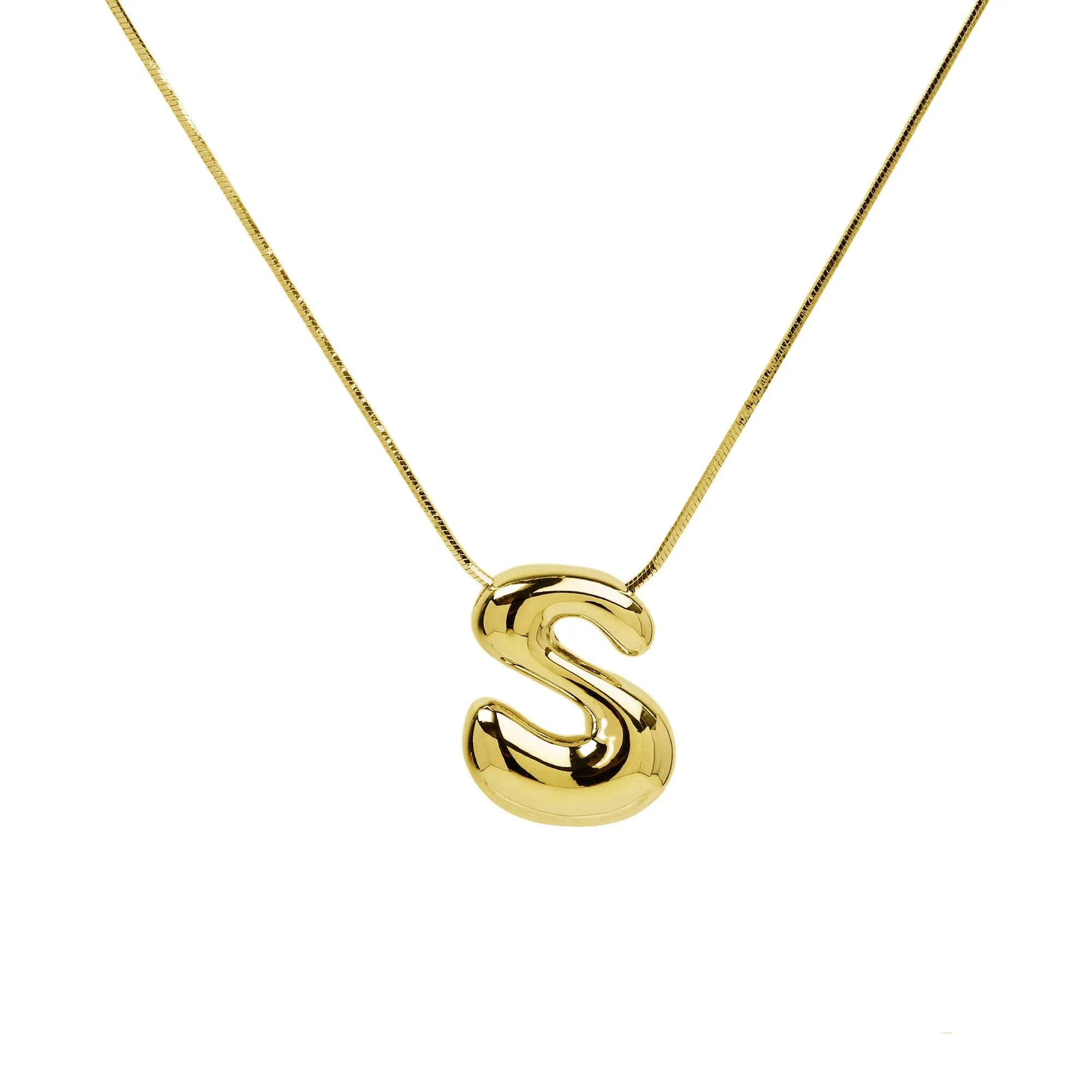 Initial Waterdrop Necklace