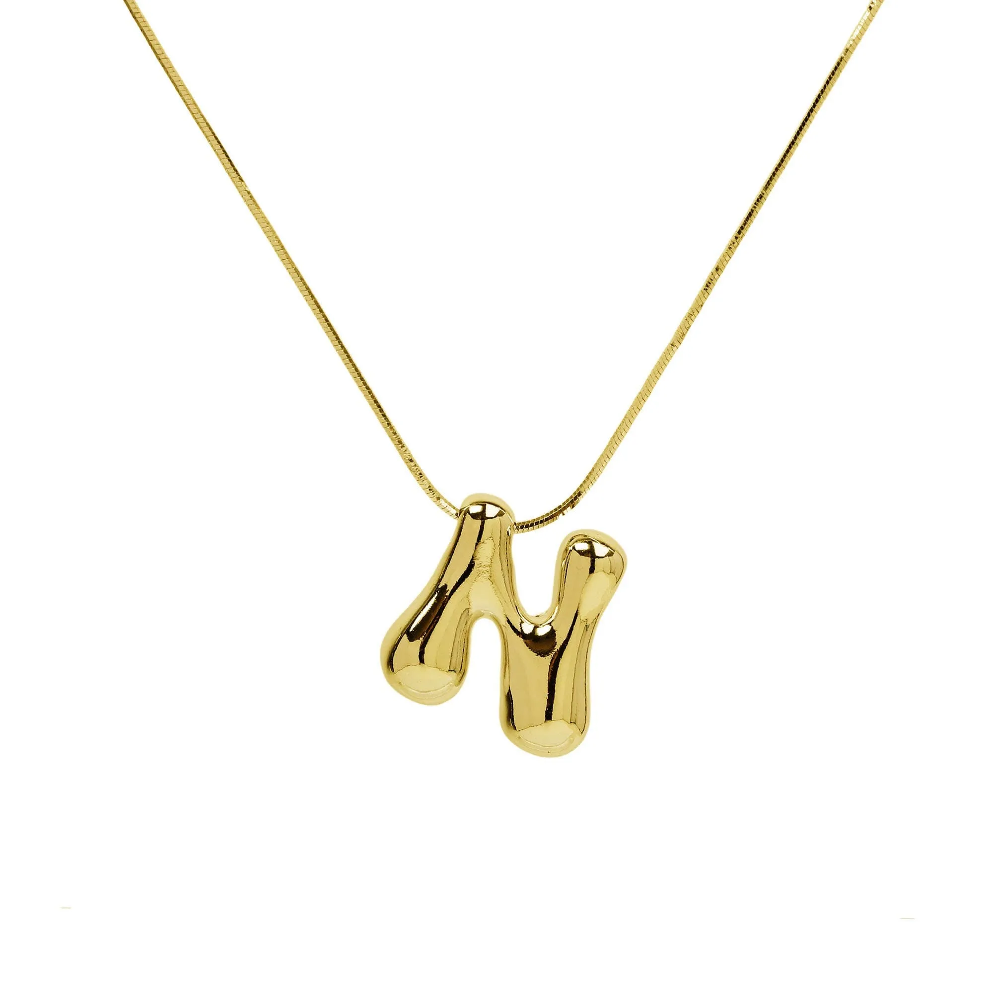 Initial Waterdrop Necklace