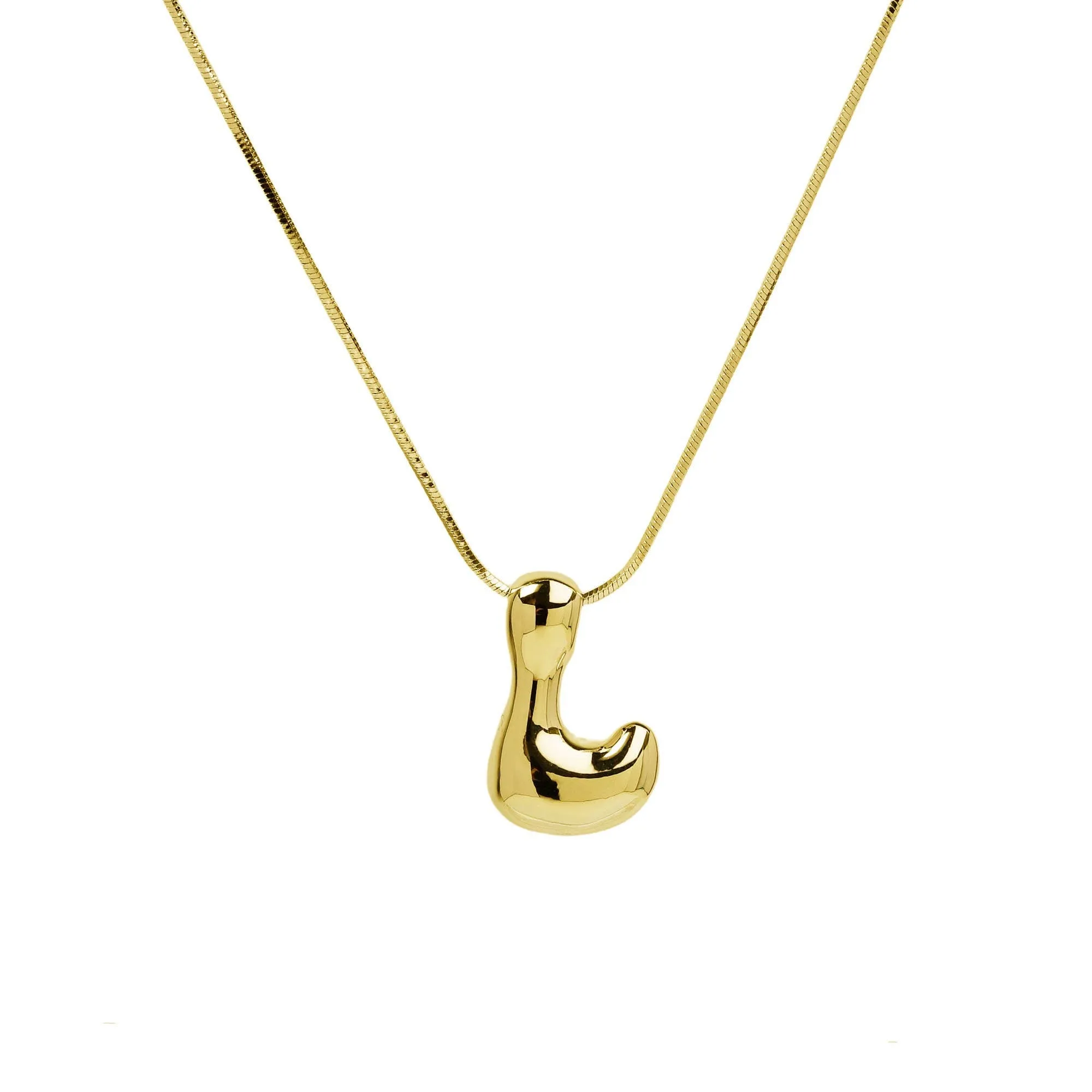 Initial Waterdrop Necklace