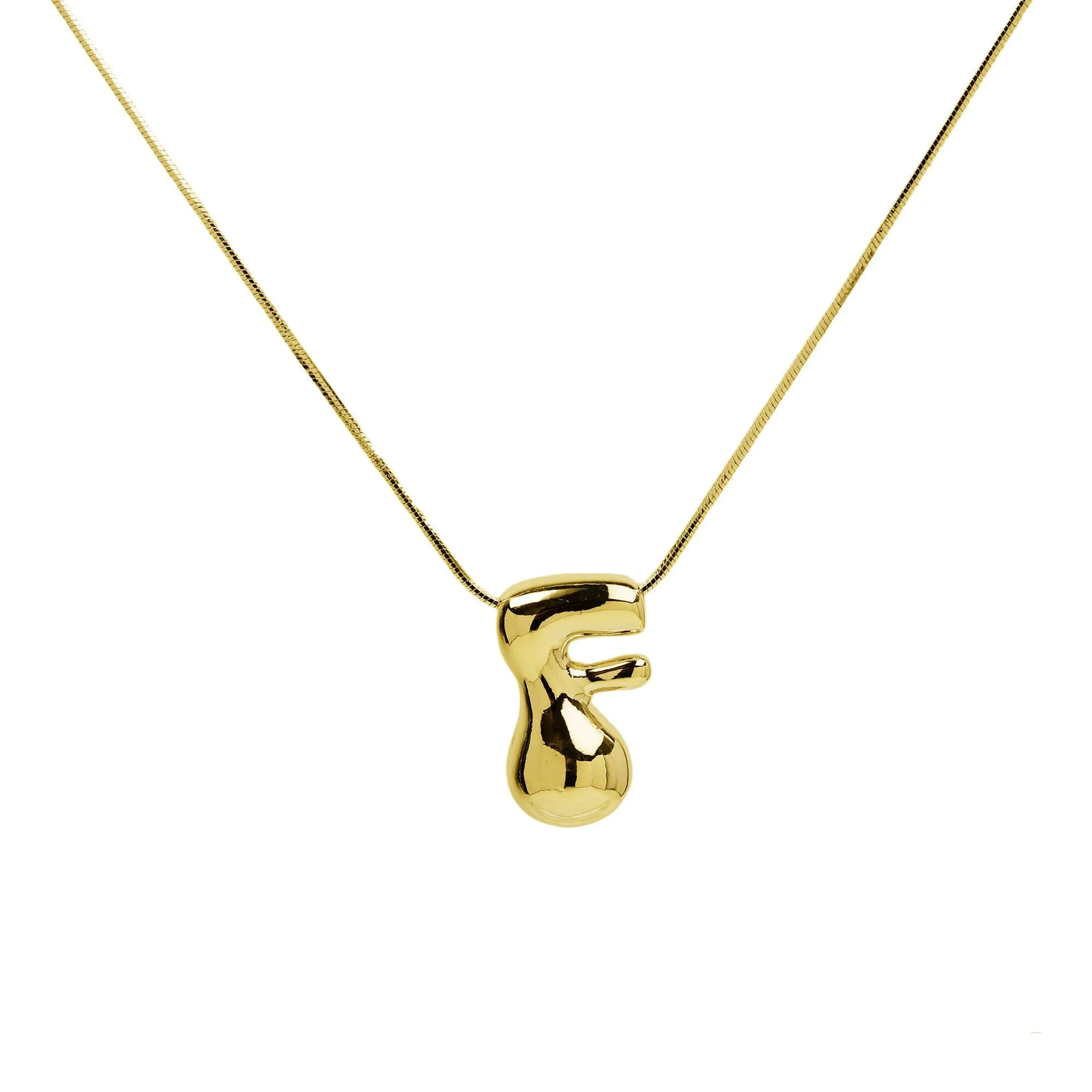 Initial Waterdrop Necklace