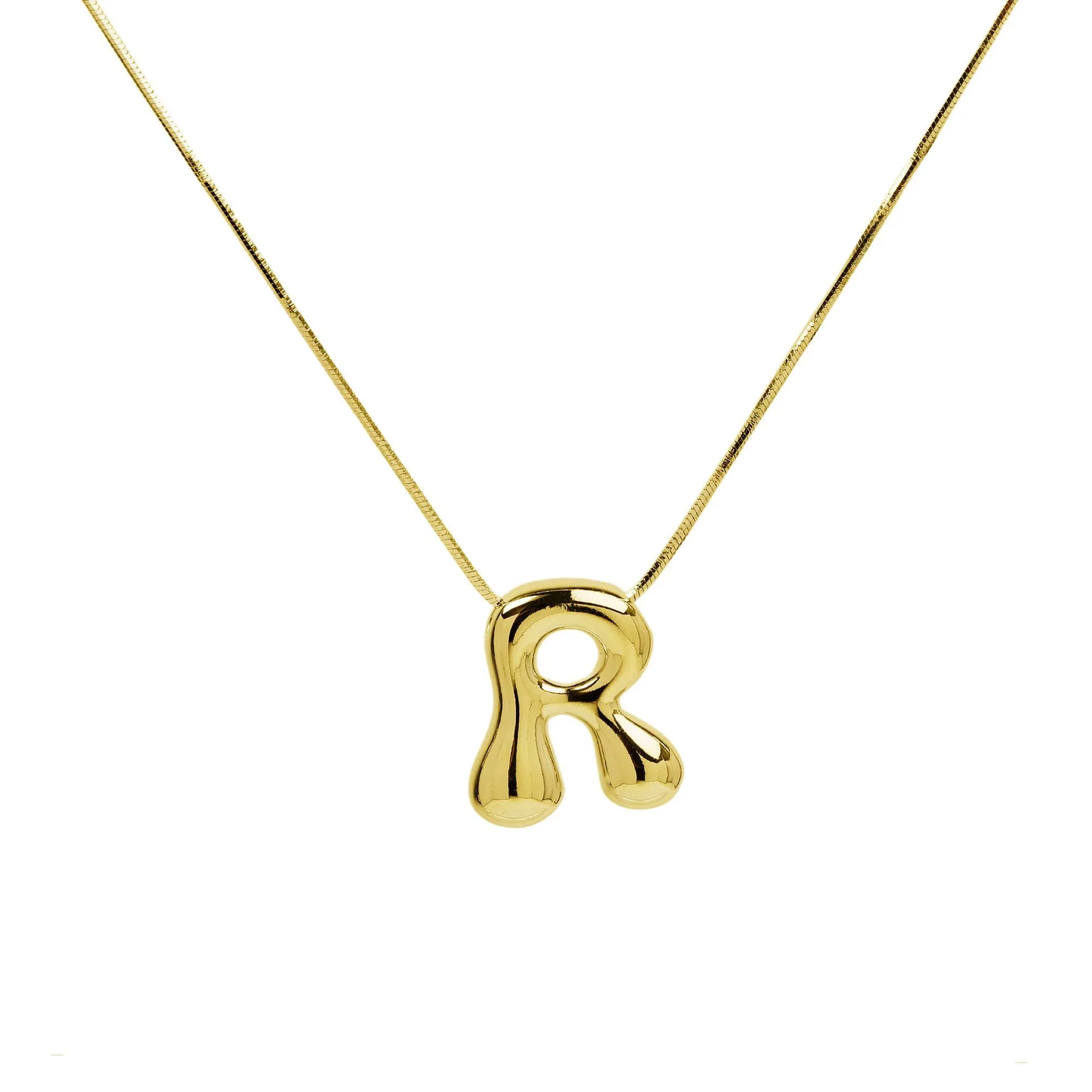 Initial Waterdrop Necklace