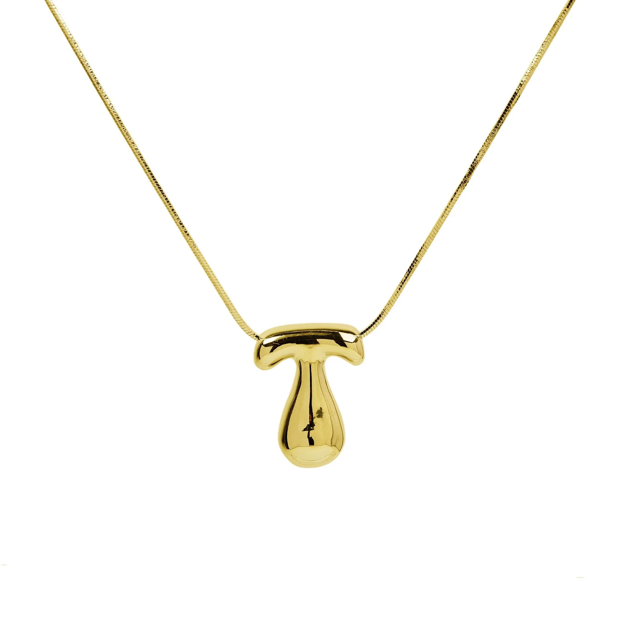 Initial Waterdrop Necklace