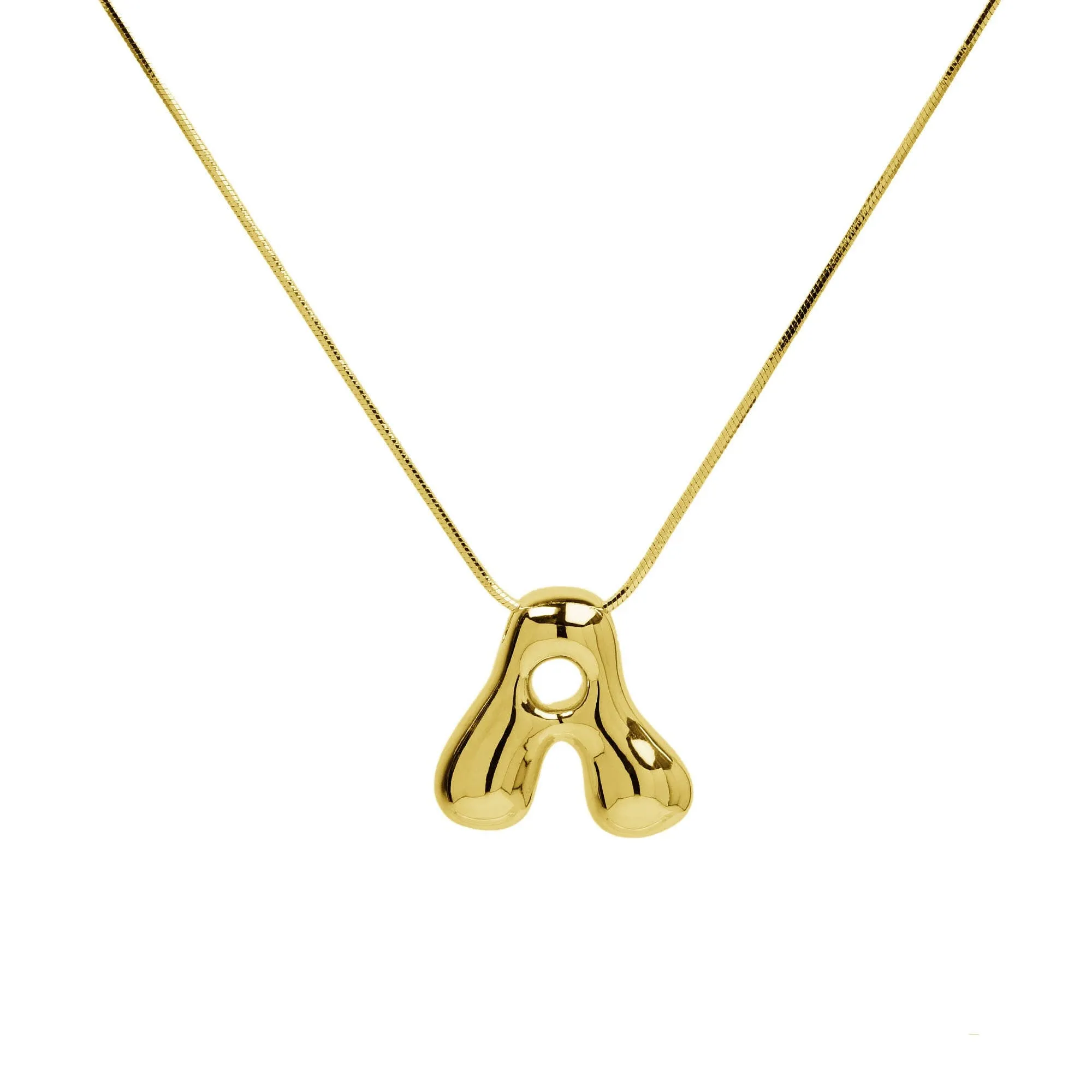 Initial Waterdrop Necklace