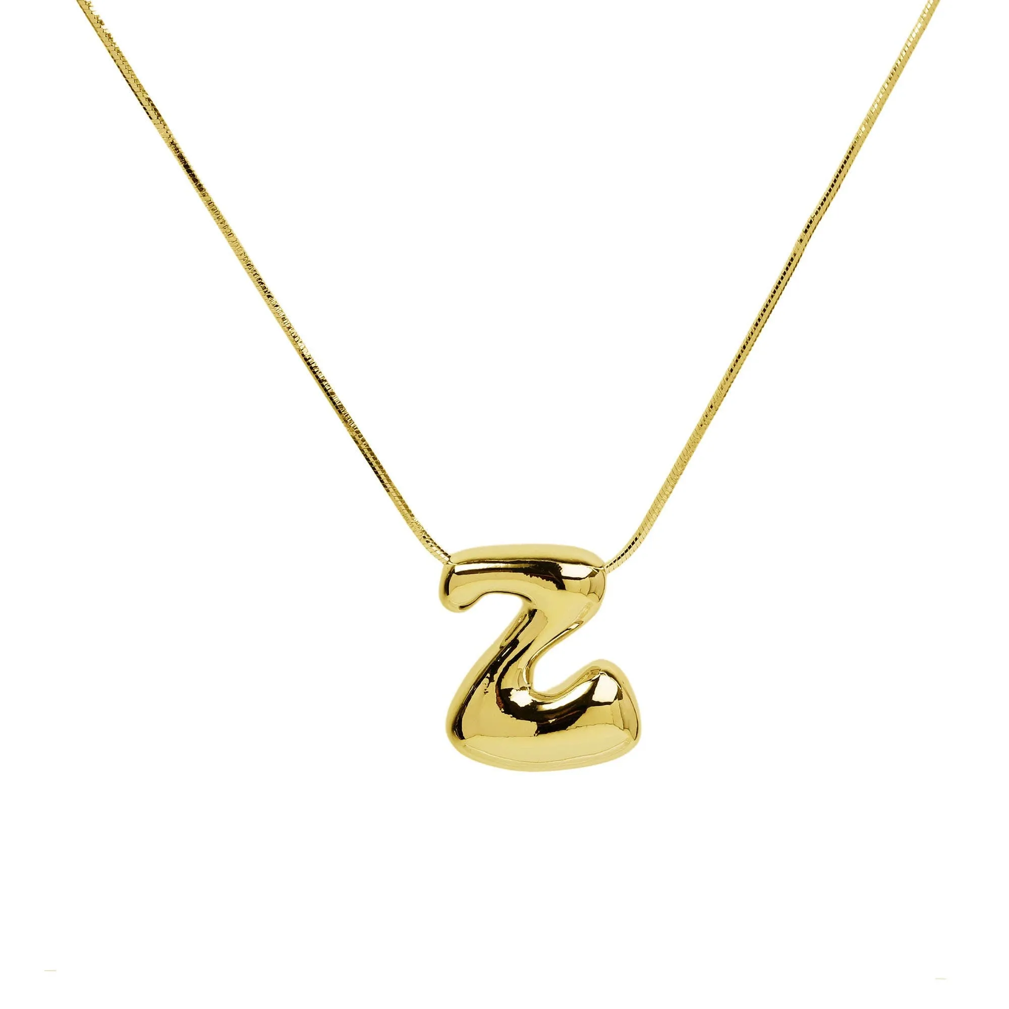 Initial Waterdrop Necklace