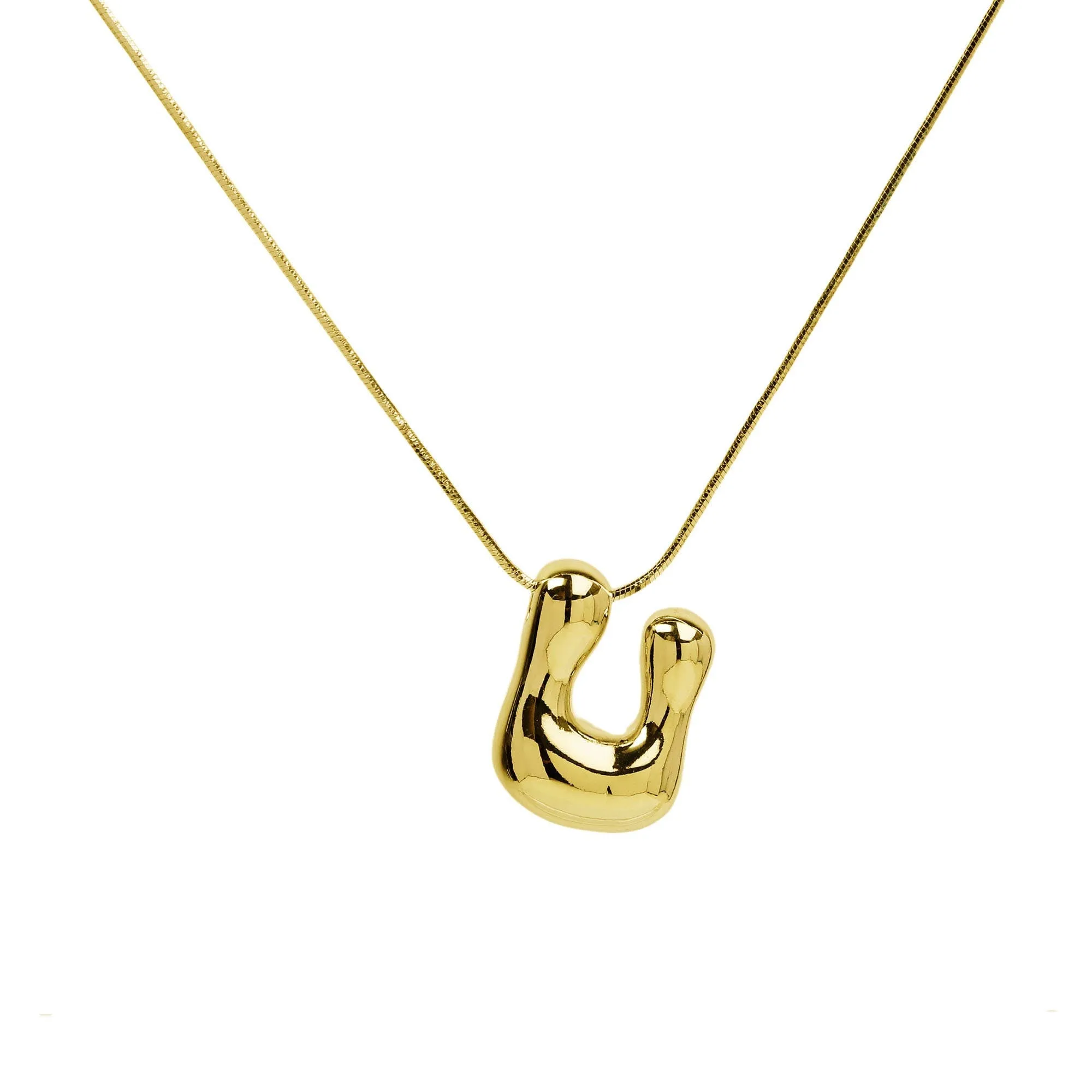 Initial Waterdrop Necklace
