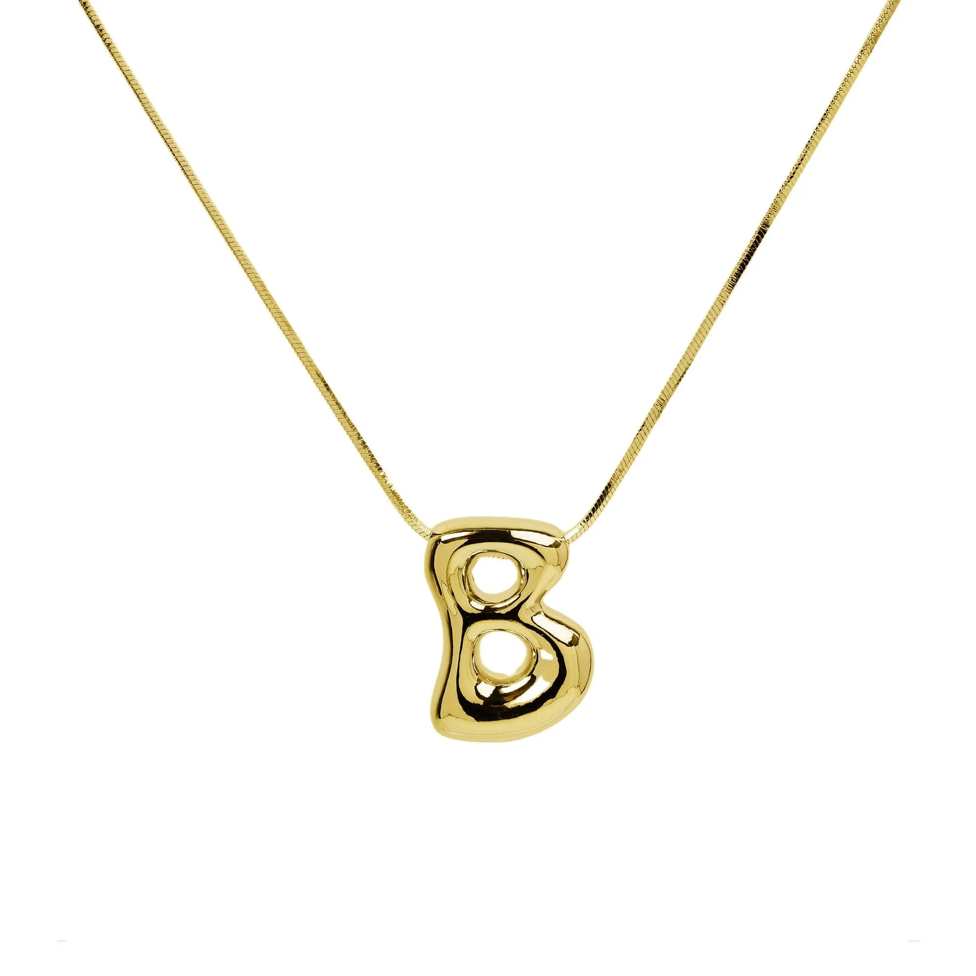 Initial Waterdrop Necklace