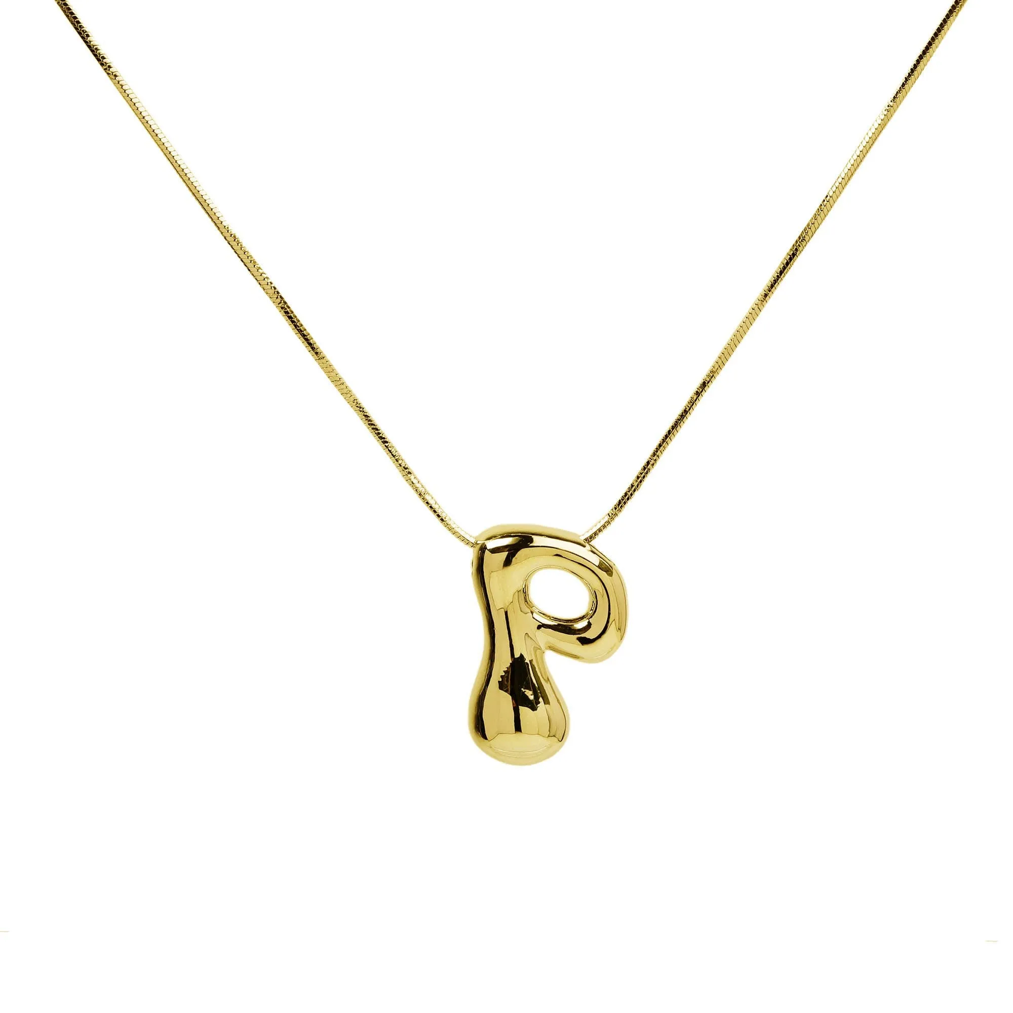 Initial Waterdrop Necklace