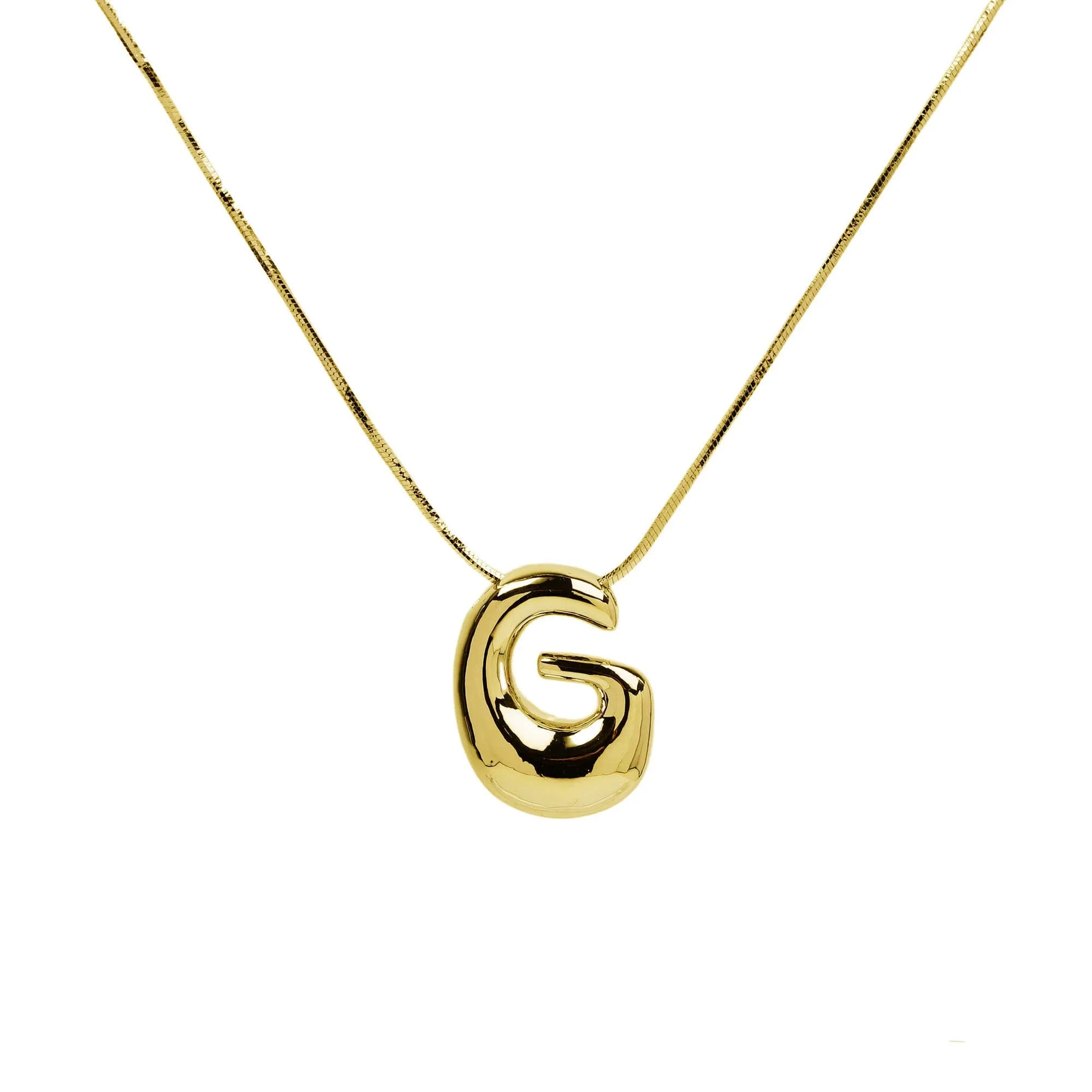 Initial Waterdrop Necklace