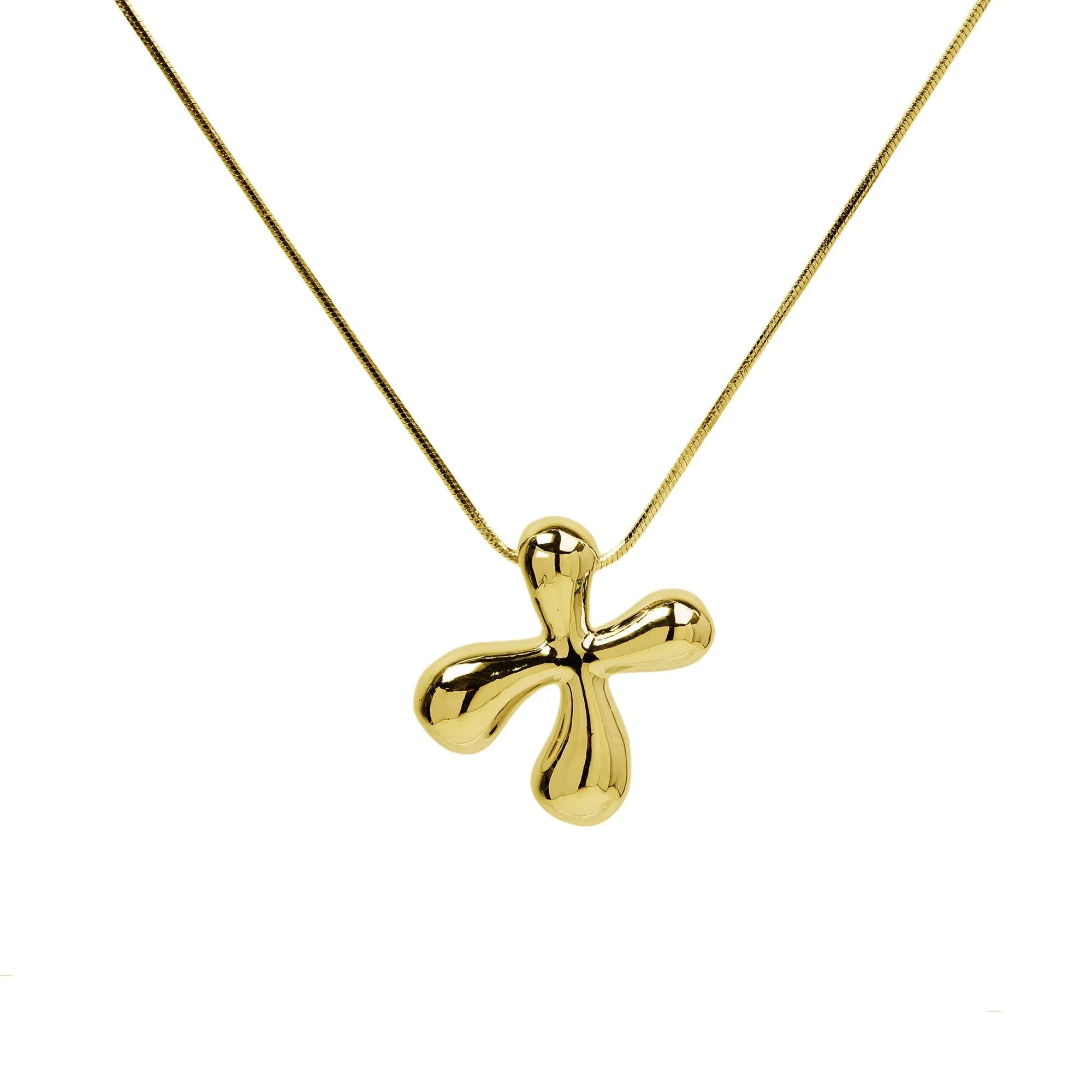 Initial Waterdrop Necklace